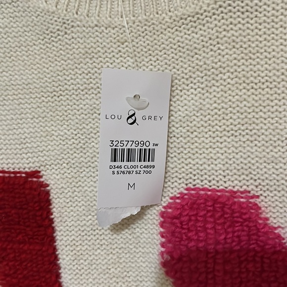 Lou & Grey New LIVE Sweater size medium - Picture 3 of 3